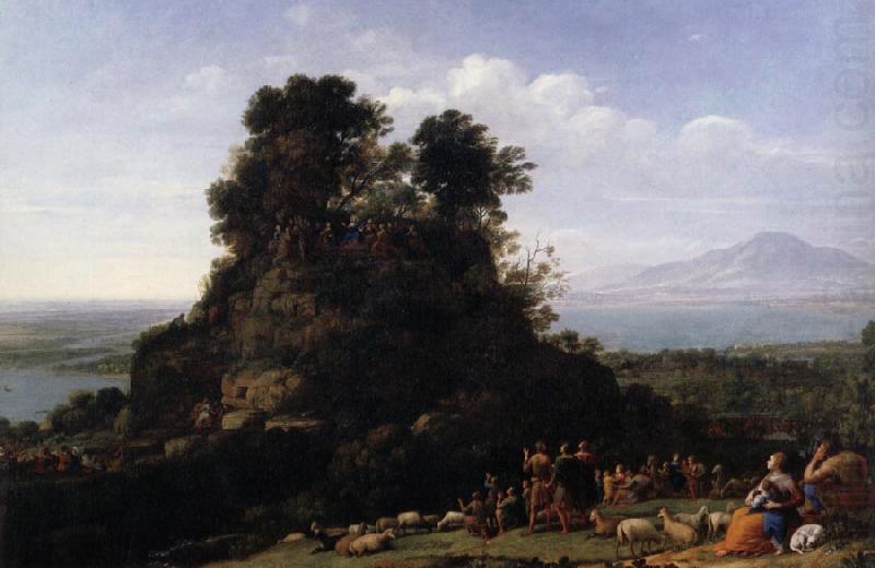 The Sermon on the mount, Claude Lorrain